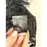 Jonathan Simkhai Mixed Lace Mockneck Mini Dress Lined Black Women's Size 2 (XS) Photo 6