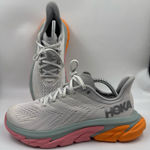 Hoka  One One Women’s Clifton Edge Running Shoes Us10 Gray Pink Orange 1110511 Photo 0