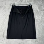 Piazza Sempione  Skirt Womens XS Black Pencil‎ Straight Casual Career Corpcore Photo 3