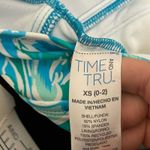 Time‎ and Tru Blue Floral One Piece Size XS Photo 8