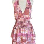 Almost Famous Halter Mini Dress with Ruffles Photo 8