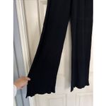 Three Dots ‎ Women's Black Pull On Crinkle Pants High Waist Beach Minimalist Photo 2