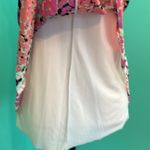 Madison brand Multicolor Floral Sleeveless Round Neck top White Size M Photo 3