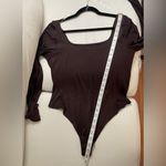 Lululemon NWT Wundermost Ultra Soft Nulu Square Neckline Long Sleeve Bodysuit XL Photo 8