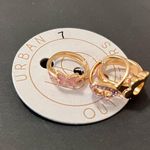 Urban Outfitters  5 Gold & Pink Rings Women’s Sz 7 NWT Photo 4
