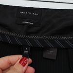 The Limited  Dress Pants Womens 4 Black Textured Cassidy Fit Straight Leg Outdoor Photo 2