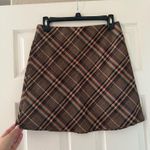 Princess Polly  Darwin Mini Skirt Brown Plaid Photo 1