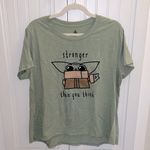 Disney  Star Wars Baby Yoda Tee in Green Photo 0