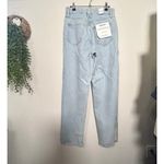 Good American NEW  Blue Good Boy Straight Jeans Equestrian Side Slit Size 2 | 26 Photo 3