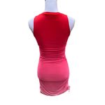 BB Dakota Steve Madden Deep Skies Dress Bodycon Sleeveless Ombre Hibiscus Small Photo 5