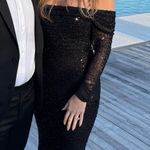 Windsor Black Beaded Formal Gown Photo 1