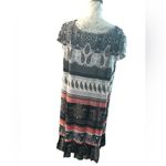 Sandra Darren  Size 28W Paisley Short Sleeve Dress Photo 3
