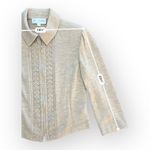 St. John Collection Vintage Knit Cardigan Sweater Blazer Size 12 Photo 3