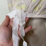 Cinq à Sept Cinq a Sept silk mini crop top floral embroidery sz M Photo 2