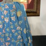 Free People  Camella Blue Floral Adjustable Mini Dress - Sz Med 🧡🎀 Photo 9