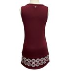 Athleta Dress XXS Port Wine Red Fleece Hot When You're Not Tech Athleisure Cozy Photo 4
