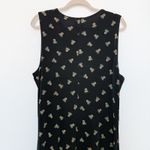 Coldwater Creek VTG 90  Liquid Knit Pineapple Maxi Dress Size PXL‎ Tropical Photo 5