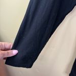 Babaton Aritzia‎  Friedan Jersey Wrap Dress Black Size Medium Office Career Wear Photo 1