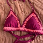 Arizona Jean Company Arizona Jean Co. Maroon Bikini Top Photo 0