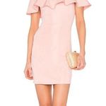 Capulet x REVOLVE Eva Off the Shoulder Mini Dress in Blush size small Photo 0