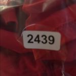 Harvé Benard Harve Benard Red Ruffled Sleeveless‎ Blouse Photo 5