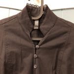 Laundry by Shelli Segal Laundry By Shelli‎ Segal XS Tunic Top Steampunk Button Up Tailored Lace Collar Photo 2