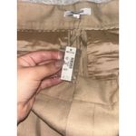 Madewell  The Harlow Superwide Leg Trouser Brushed Twill Light Neutral US 4 NWT Photo 6