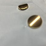 ZARA dress shorts baby blue gold buttons #1608/032/406 Size XS blogger favorite Photo 10