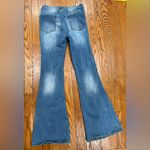 Almost Famous  Distressed Blue Flare Jeans Photo 1