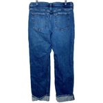 Abercrombie & Fitch  Curve Love Baggy Low Rise Blue Denim Cropped Jeans Sz 30 10L Photo 1