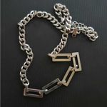Stainless steel Chunky Cuban Necklace Half link Unisex Mens Womens Jewelry Silver Photo 3