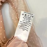 House Of CB  Sorrel Tulle Asymmetric Minidress in Blush Size Small Photo 7