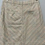 Anthropologie Pilcro & the Letterpress Striped Multicolor Button Skirt Chevron 6 Photo 5