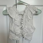 DO+BE White Eyelet Top Photo 2