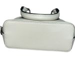 Steve Madden Faith Saffiano Small Faux Leather Crossbody White Bag Purse Euc Photo 2