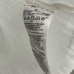 Old Navy  size medium maternity short sleeve white blouse top shirt pin tuck lace Photo 4