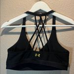 Under Armour Wonder Woman Black Gold Sports Bra Strappy Size Medium? Photo 4
