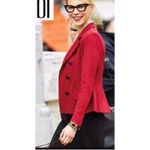 CAbi #3175 Rhubard Outing Blazer Side Button Ponte Knit Suit Jacket Size 12 Photo 9