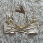 SKIMS Skim Fits Everybody Lace Scoop Bralette Boutique Print Size Medium Photo 1