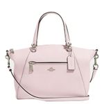 Coach Designer  Pebbled Leather Prairie Crossbody Satchel in Blossom Photo 7
