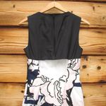 Blue Pink Silk Cotton Blend Designer Dress White Size 2 Photo 6