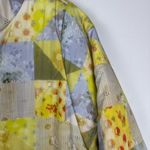 Urban Outfitters  Patchwork Oversized Relaxed Boho Kimono Sleeves Jacket Sz S Photo 5