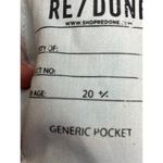 RE/DONE  x Hikari Mori High-Rise Wide Leg Jeans with Braces in Blue Sz. 26 Photo 9