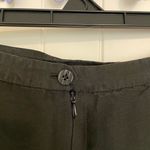 Kasper Vintage  & Company ASL women’s solid black pure silk soft‎ maxi skirt 12 Photo 2