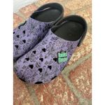 Crocs Classic Clog Haunted Mansion Purple Black Women's Size 12 Men's Size 10 Photo 2