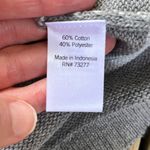 Sonoma Women's Grey White And Purple Striped Pullover Sweater Size XS. NEW Photo 8