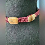 Free People NWT  Sweet Caroline Choker ~ Maroon / Burgundy Photo 4