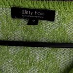 Forever 21 Gingham Green Sweater Photo 3