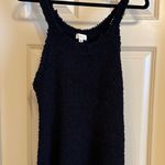 POL  Textured Black Sleeveless Mini Dress Photo 0