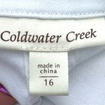 Coldwater Creek  White Denim Jacket Photo 11